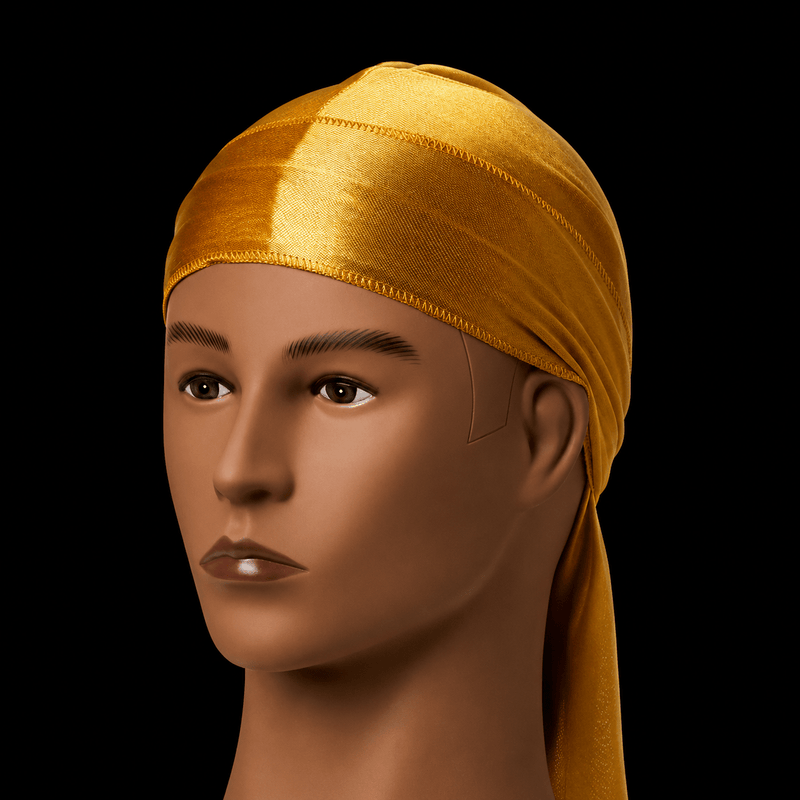 Red by Kiss Power Wave Silky Durag – worn view