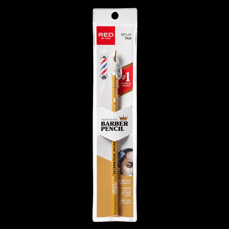 Red by Kiss Professional Barber Pencil Tan BPL03 – 3-pack