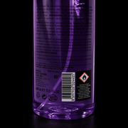 Red One Violet Cologne Body Splash bottle close up showcasing premium packaging available at Primos Barber Supply