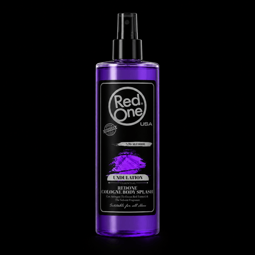 Red One Violet Cologne Body Splash long lasting fragrance spray available at Primos Barber Supply