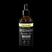 Red Pro Groomane Beard Oil Fresh Daylight scent designed to support beard growth hydrate and condition facial hair