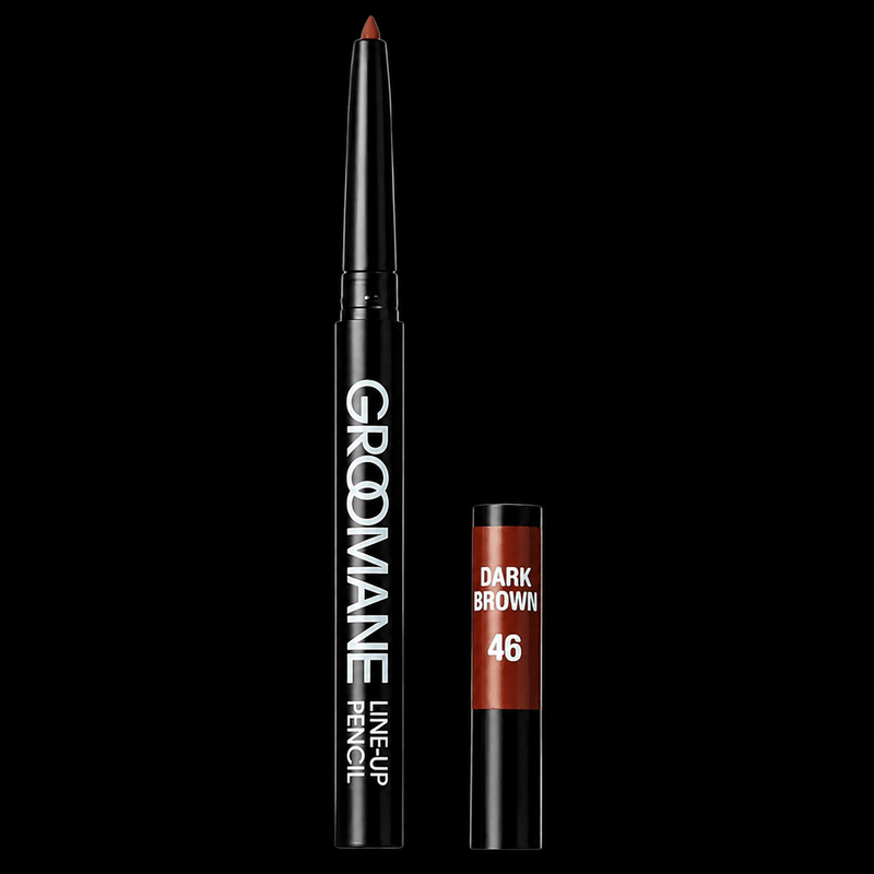 RED Pro Groomane Line-Up Pencil Dark Brown 46 beard and hairline enhancement pencil