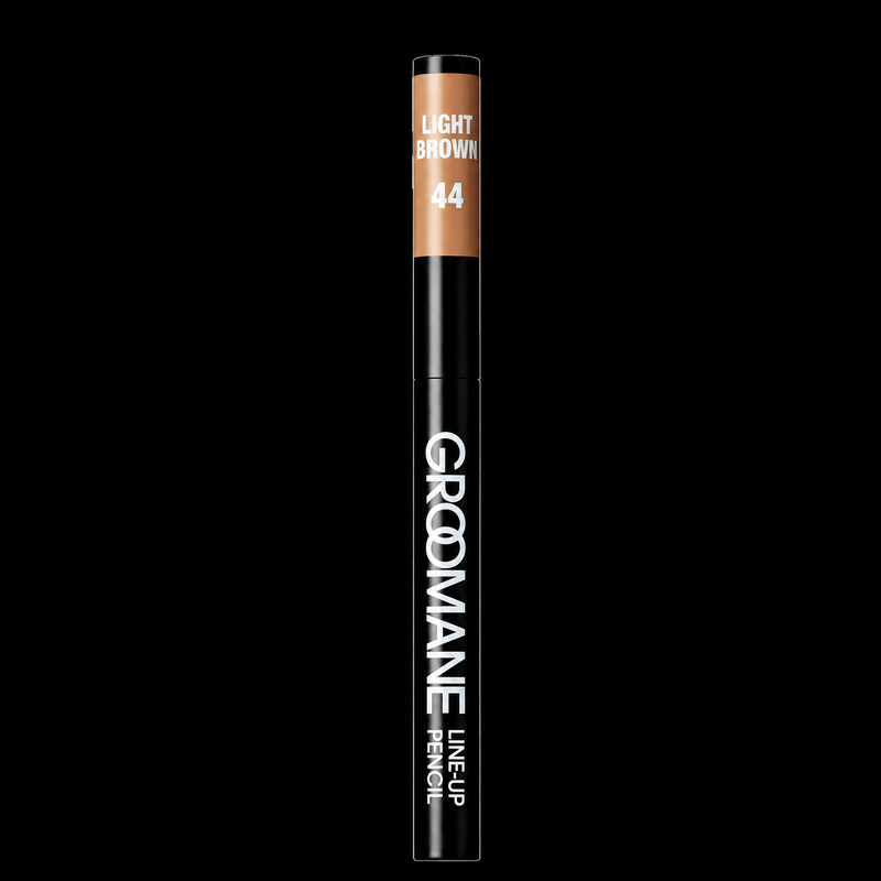 RED Pro Groomane Line-Up Pencil Light Brown 44 with cap barber grooming pencil