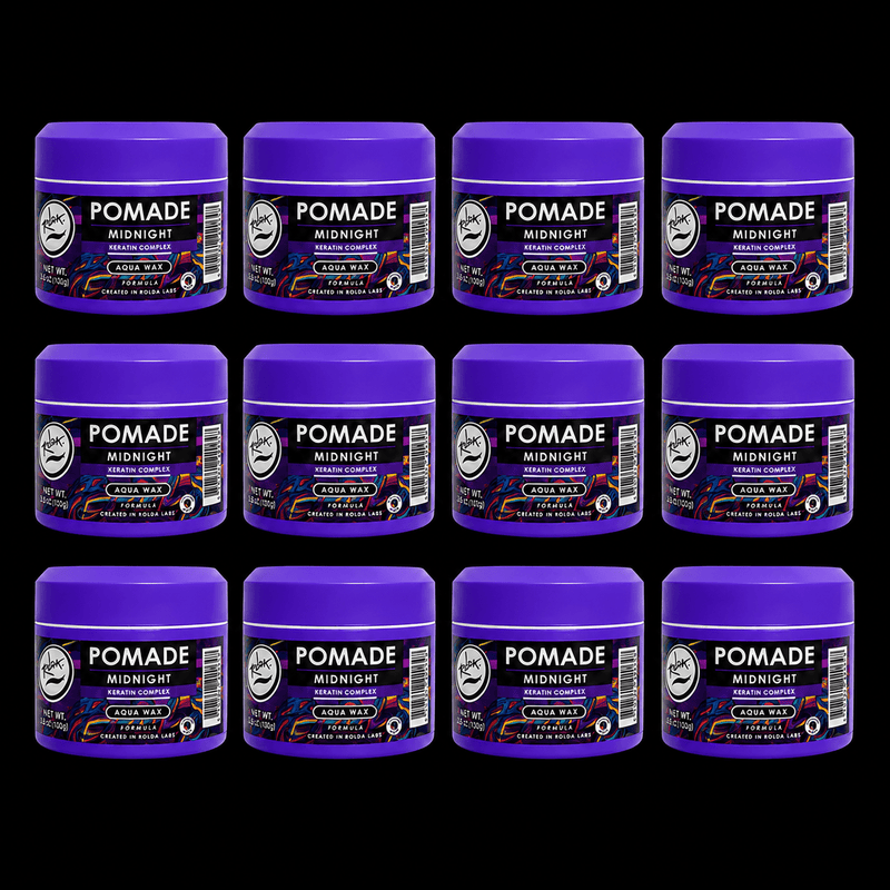 Rolda Midnight Hair Pomade, wholesale case of 12