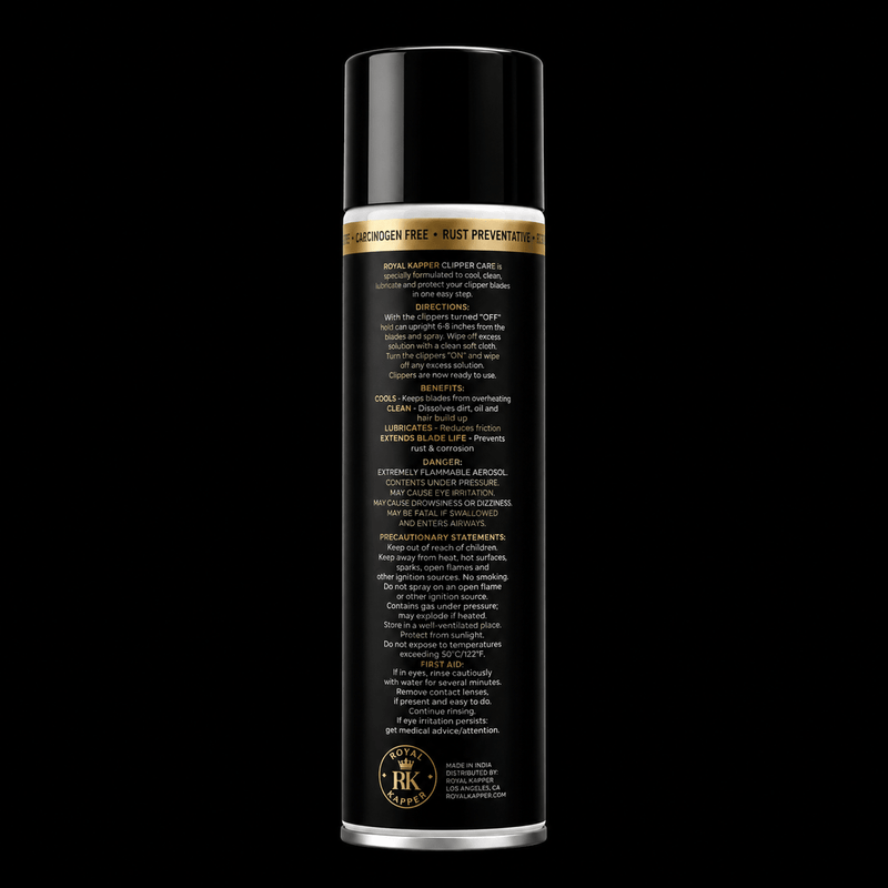 Royal Kapper Non-Toxic Clipper Care Spray Cherry Bourbon