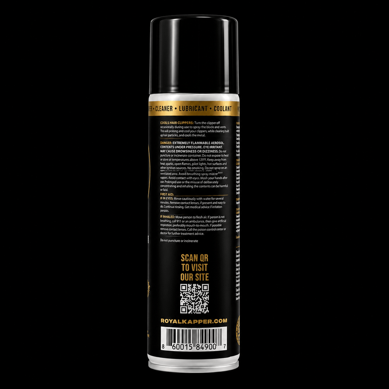 Royal Kapper Non-Toxic Clipper Care Spray Cherry Bourbon