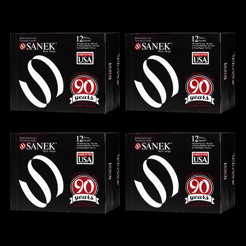 Sanek Neck Strips, wholesale case of 4