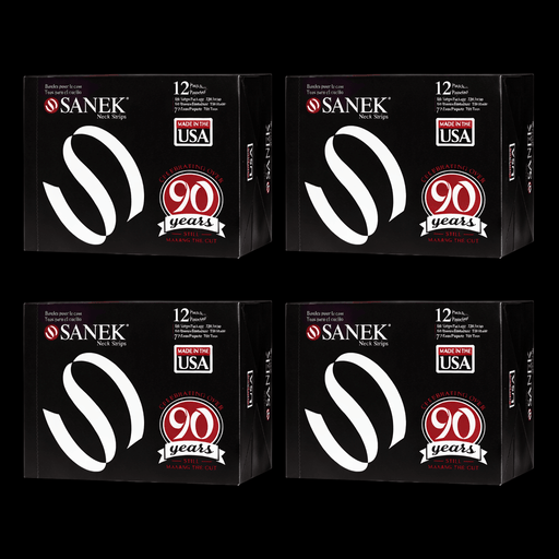 Sanek Neck Strips, wholesale case of 4