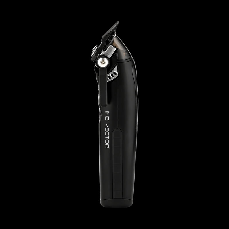 SC Pro x 360 Jeezy vector motor clipper side profile view showing taper lever - primos barber supply