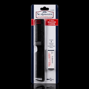 Scalpmaster 2-Way Razor Comb – dual-sided texturizing and cutting comb front view