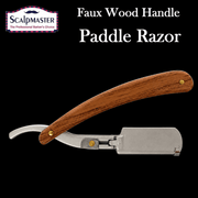 Scalpmaster SharpEdge Paddle Razor – no need to snap blades in half