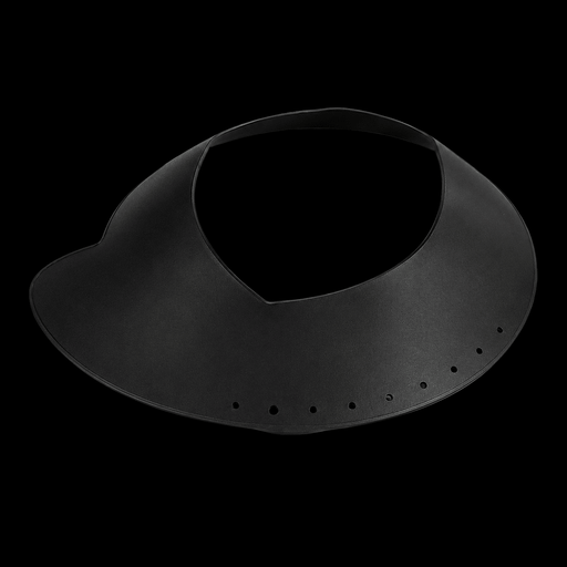 Scalpmaster Silicone Neck Protector – waterproof black barber neck guard