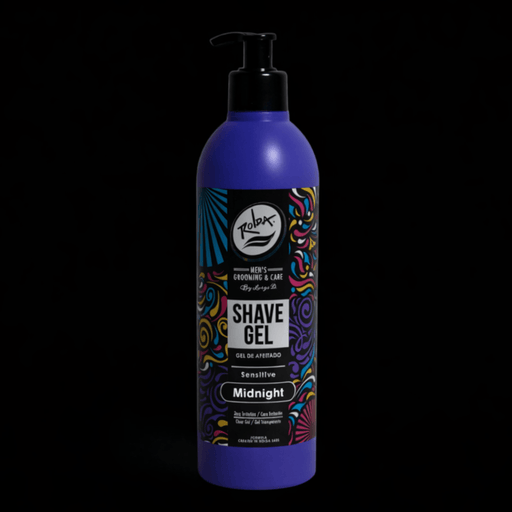 Shave gel midnight barber shaving gel for smooth close shave skin protection and hydration Primos Barber Supply