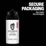 Slick Gorilla Curl Cream secure packaging promotional image