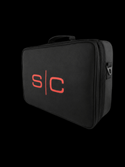 StyleCraft Professional Barber Case – front view open showing compartments