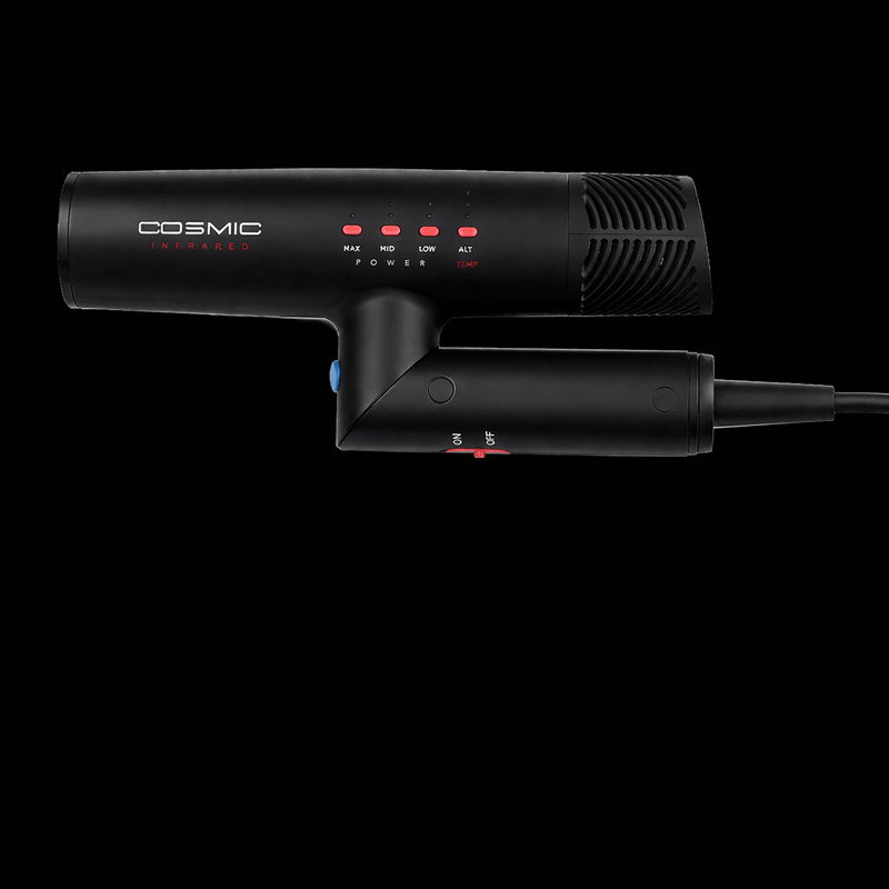 StyleCraft Cosmic hair dryer with foldable handle for travel and salon use