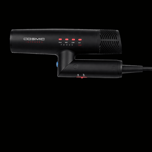 StyleCraft Cosmic hair dryer with foldable handle for travel and salon use