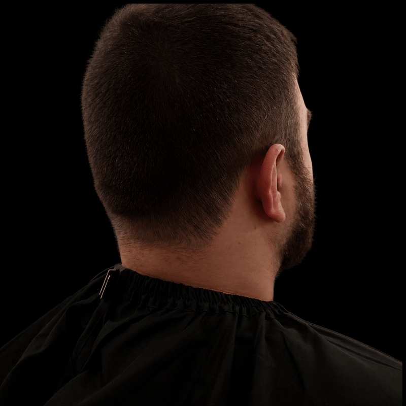 StyleCraft Extra-Long Kick Covers Cape Black side view