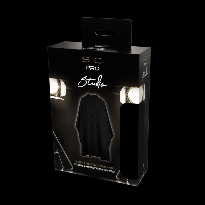 StyleCraft Extra-Long Kick Covers Cape Black product display