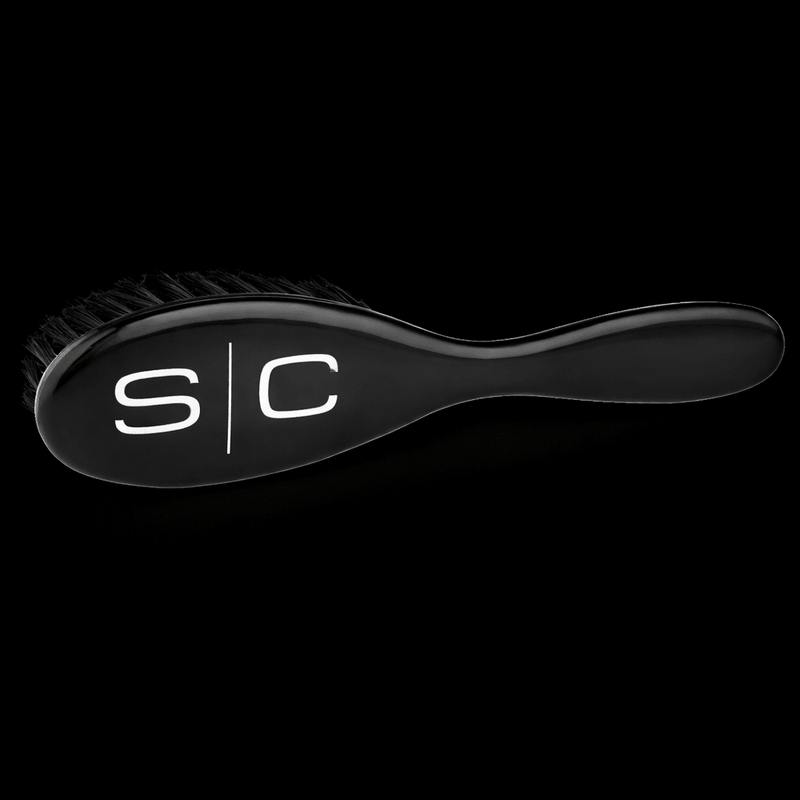 StyleCraft Fresh Cut Barber Brush – side angle view