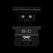 StyleCraft Gamma X Pro wide blade replacement set deep tooth trimmer blade black diamond cutting blade for professional barbers