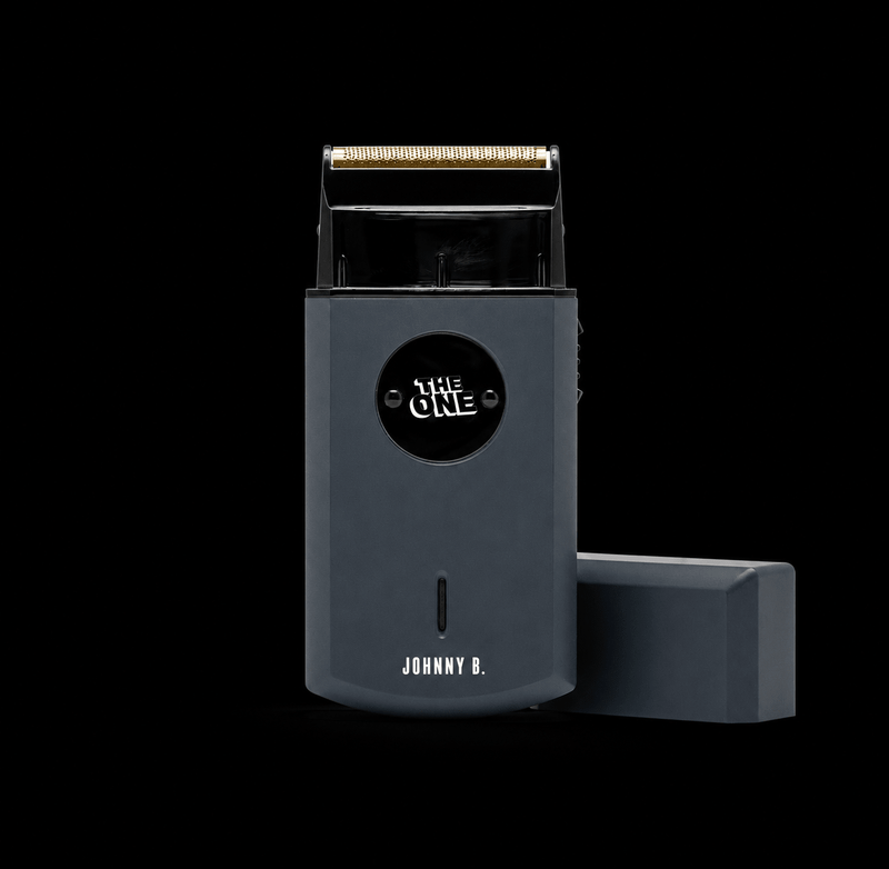 StyleCraft Johnny B The One Slate Gray Cordless Foil Shaver – with gold foil head
