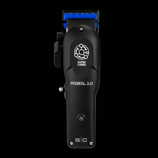 StyleCraft Rebel 2.0 black cordless barber hair clipper SC601M