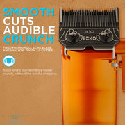 StyleCraft Saber 2.0 orange clipper EON digital brushless motor, up to 7,200 RPM, noise-reducing and quiet