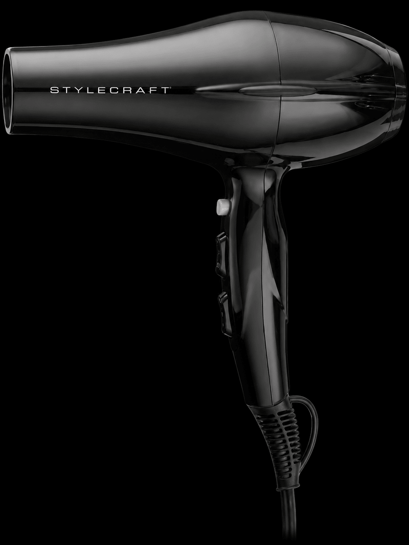 StyleCraft Stay Temp professional hair dryer