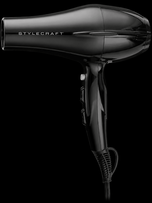 StyleCraft Stay Temp professional hair dryer
