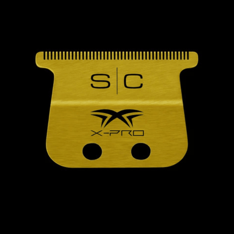 StyleCraft X-Pro Wide Gold Titanium Blade with DLC Cutter SC527GB