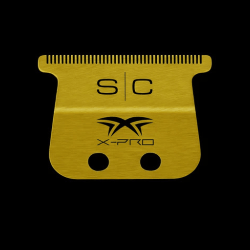 StyleCraft X-Pro Wide Gold Titanium Blade with DLC Cutter SC527GB