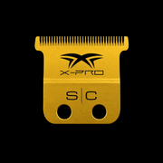 StyleCraft X-PRO Gold Titanium Trimmer Blade SC523GB front view