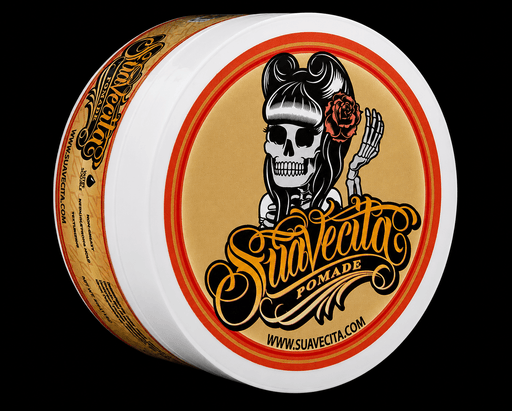 Suavecita Medium Hold Water-Based Hair Pomade – front label view