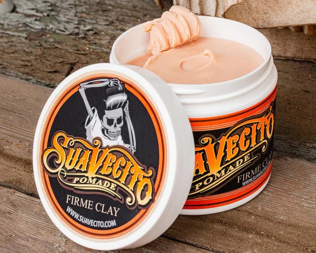 Suavecito Clay Styling Pomade packaging