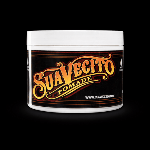 Suavecito Original Hold Pomade water-based hair pomade jar front view strong hold barber styling product