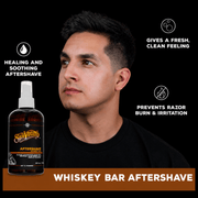 Suavecito Whiskey Bar Aftershave 8 oz packaging