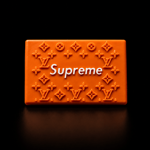 Supreme Trimmer Grip in orange with white logo