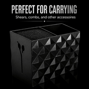 The Shave Factory Barber Tool Holder Perfect for Carrying Shears Combs and Accessories Available at Primos Barber Supply