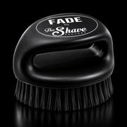 The Shave Factory Fade Brush Black Professional Barber Brush for Cleaning Hair During Fades Available at Primos Barber Supply