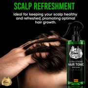 The Shave Factory Ultra Strong Hair Tonic for Scalp Refreshment and Healthy Looking Hair Available at Primos Barber Supply