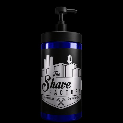 The Shave Factory Shaving Gel 1500ml Professional Barber Formula Available at Primos Barber Supply