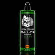 The Shave Factory Ultra Strong Hair Tonic 500ml Rapid Cooling Formula Available at Primos Barber Supply
