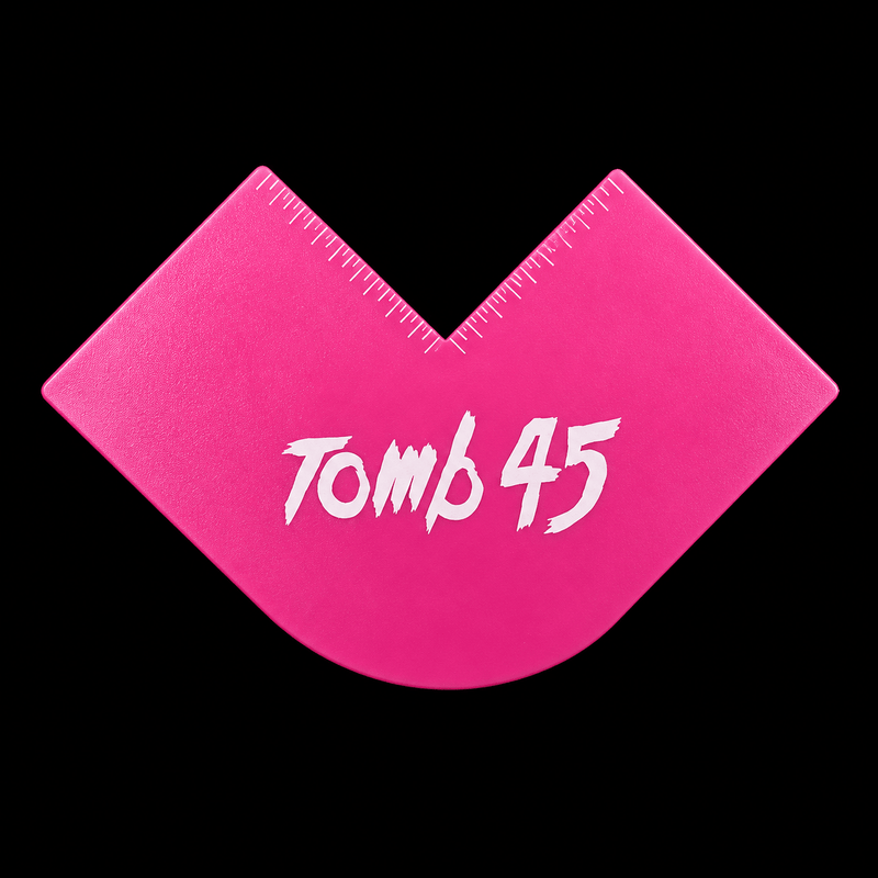 Tomb45 Pink Klutch Card barber enhancement accessory for precise lineup work, beard shaping, and professional color enhancement services.