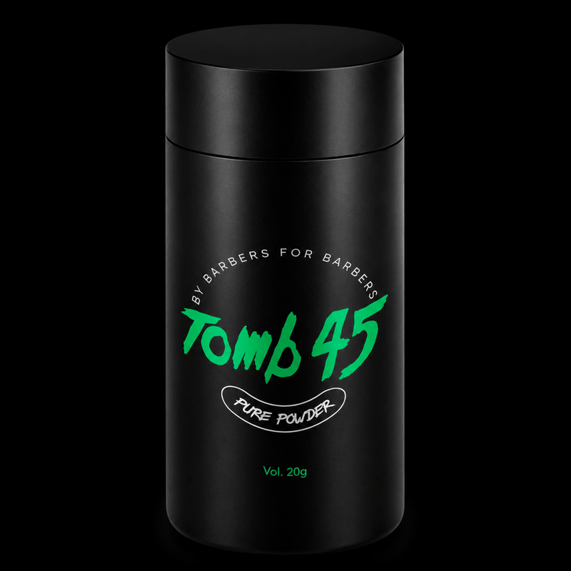 Tomb45 Pure Powder 20g Lightweight Styling Powder Available at Primos Barber Supply