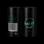 Tomb45 Pure Powder Back Label with Product Information Available at Primos Barber Supply