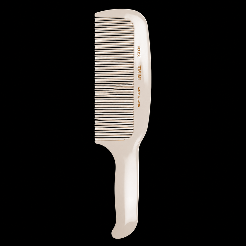 Utsumi #299 Clipper Comb – close-up of teeth detail for precision cutting
