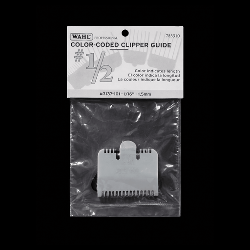 Wahl professional color-coded clipper guide in packaging on a black background
