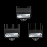 Wahl Premium Metal Clipper Guide Comb Set 3 Pack