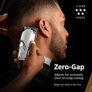 Wahl 5 Star Standard Blade Features Precision Cutting Performance for Professional Barbers Available at Primos Barber Supply